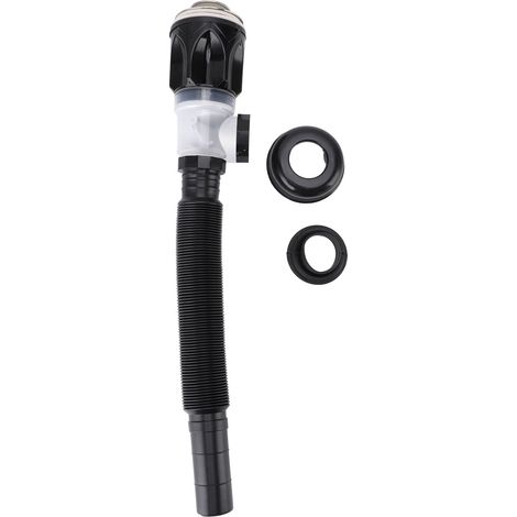Tuyau De Vidange D'Évier Extensible Et Flexible, Kit De Piège En P Sans Odeur Pour Salle De Bains Et Cuisine