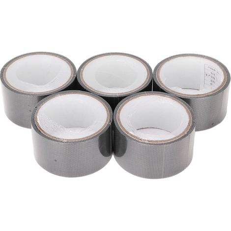 Ruban Adhésif Pour Réparation D'Écran De Fenêtre, 5 Rouleaux, Maille Acrylique Anti-insectes Pour Cour