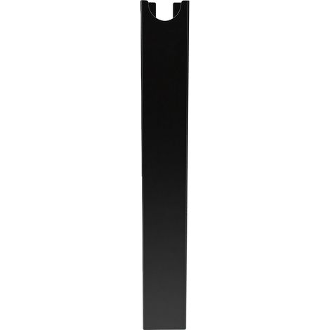 Plateau De Câbles Magnétique Sous Le Bureau, Support De Fil En Alliage D'Aluminium Sans Perçage Pour La Maison, Le Bureau Et L'Espace De Travail Noir