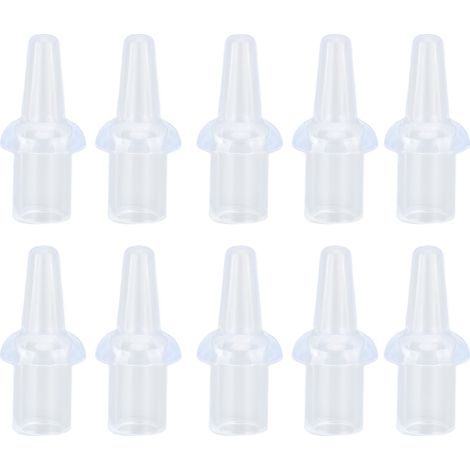 Embouts De Buse De Lavement En Silicone Lavables, Diamètre Intérieur De 8mm, Chasses D'Eau Privées, Remplacement Doux, 10 Pièces