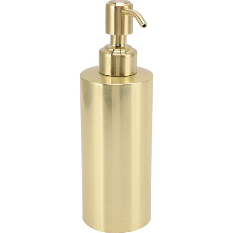Distributeur De Savon En Acier Inoxydable, Bouteille De Grande Capacité, Décoration De La Maison Avec Pompe Pour Salle De Bain