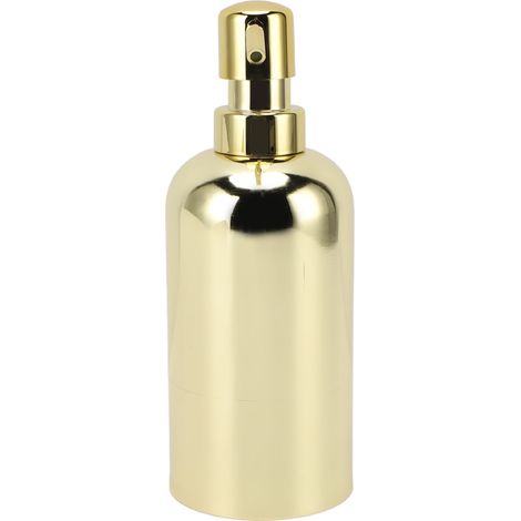 Distributeur De Savon De Comptoir En Acier Inoxydable 201, Type Presse, Liquide, Pompe À Vaisselle Manuelle, Bouteille Pour Salle De Bains Et Cuisine, Doré