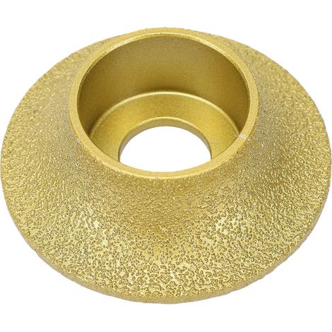 Meule De Bords 3 Pouces, Profil À Grain 60, Main Pour Carreaux De Céramique De 20mm D'Épaisseur, Quartz, Marbre, Granit