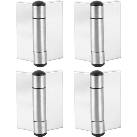 Charnière À Ressort En Acier Inoxydable, 4 Pièces, Quincaillerie De Garde-robe À Fermeture Automatique