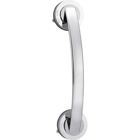 Poignée De Porte À Ventouse, Baignoire-douche Stable Et Sûre Pour Réfrigérateur, Tiroir, Salle De Bain, Argent 30cm