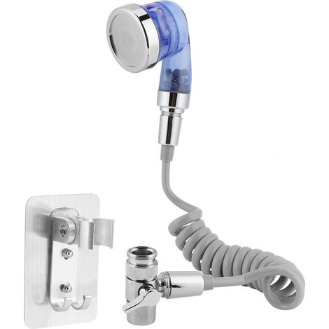 Pulvérisateur De Douche À Main Pressurisé, Kit De Robinet À Main, Accessoires De Lavage De Cheveux