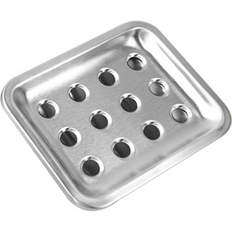 Porte-savon En Acier Inoxydable, Double Couche, Amovible, Économiseur De Séchage, Pour Douche, Comptoir De Salle De Bain