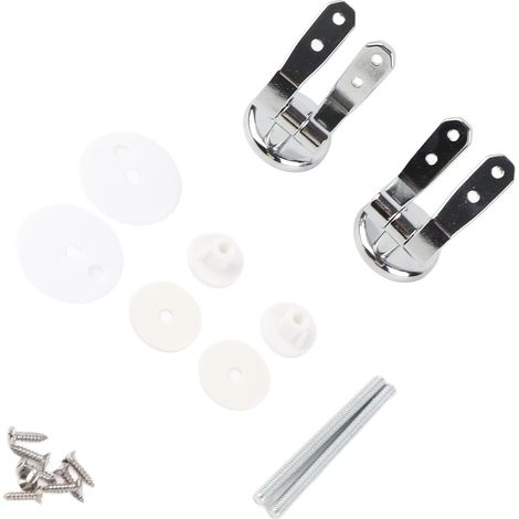 Remplacement De Charnière De Siège De Toilette Avec Accessoires À Vis, Matériel De Montage En Alliage De Zinc