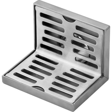 Drain Latéral En Acier Inoxydable 304, Résistance À La Corrosion, Sol Épais En Forme De L Pour Salle De Bains, Hôtel, Tuyau De 4 Pouces, 75mm