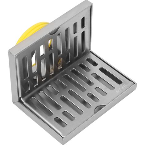 Drain De Sol D'Angle, Surfaces En Forme De L, Processus De Dessin, Résistant À La Corrosion, Côté Antirouille Pour Tuyaux De 2,3 Pouces