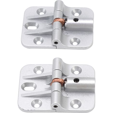 Charnière De Porte De Garde-robe En Alliage De Zinc, Positionnement À 90 Degrés, Charnières De Limite 180 Pour Armoires Et Placards, 2 Pièces