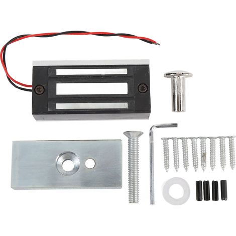 Serrure Électromagnétique, Force De Maintien De 60kg, Mode Nc, Porte Magnétique Électrique Pour Système De Contrôle D'Accès