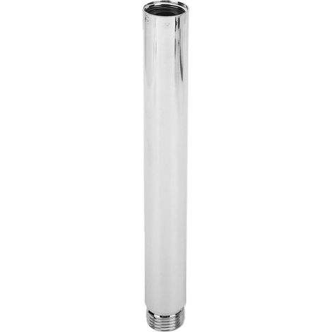 Extension De Tuyau De Douche G1/2 Pouces, Bras De Tête Universel En Acier Inoxydable Avec Joint En Silicone 6 Pouces/15.24cm