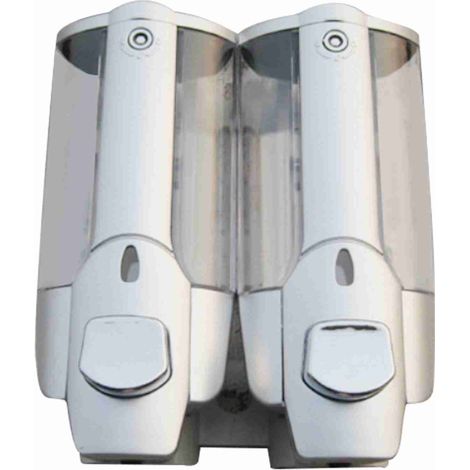 Distributeur De Shampoing Pour Douche, 2 Pièces, Savon Mural Polyvalent Pour La Maison, La Cuisine Et La Salle De Bains, 350ml