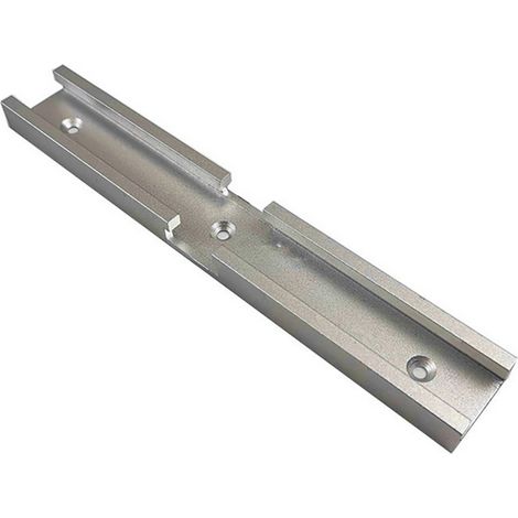 Outil De Travail Du Bois Sur Rail En T De 200mm, Échelle Précise, Facile À Installer, Alliage D'Aluminium Blanc