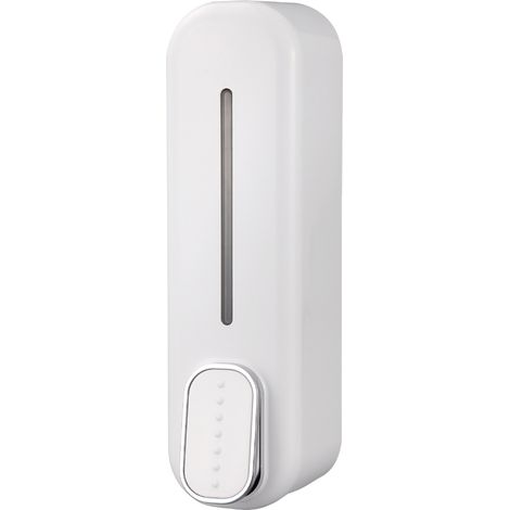 Boîte À Savon Liquide Murale Manuelle 300 Ml Surface Lisse Pour Cuisines Salles À Manger Hôpitaux Salles De Bains Blanc