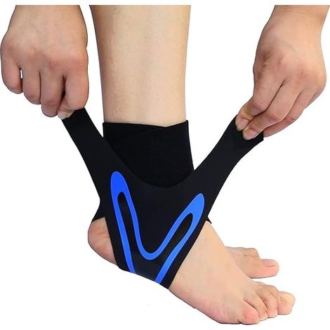 Knöchelbandage, Verstellbare Knöchelbandage, Knöchelbandage Mit Riemen, Knöchelbandage Bei Verstauchungen, Geeignet Für Schmerzende Füße.