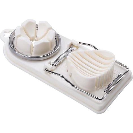 Multifunktionaler Eierschneider, Eiertrenner, Elegantes Küchenutensil, Rot