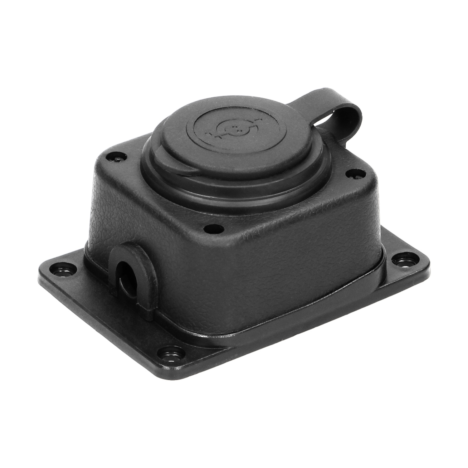 Spritzwassergeschützter Ip44-verteiler, 1 Steckdose 2p+z, 16a - On-ae-13164