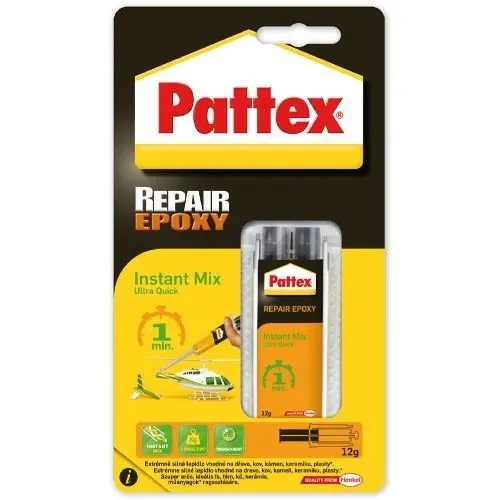 Pattex Reparatur-epoxidharz Ultra Quick Epoxidkleber 11 Ml 1 Stück.
