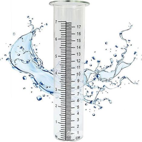 Hochleistungs-ersatzrohr Für Regenmesser, Glas-wassermessgerät, Ideal Für Terrassen, Gärten Und Außenbereiche.