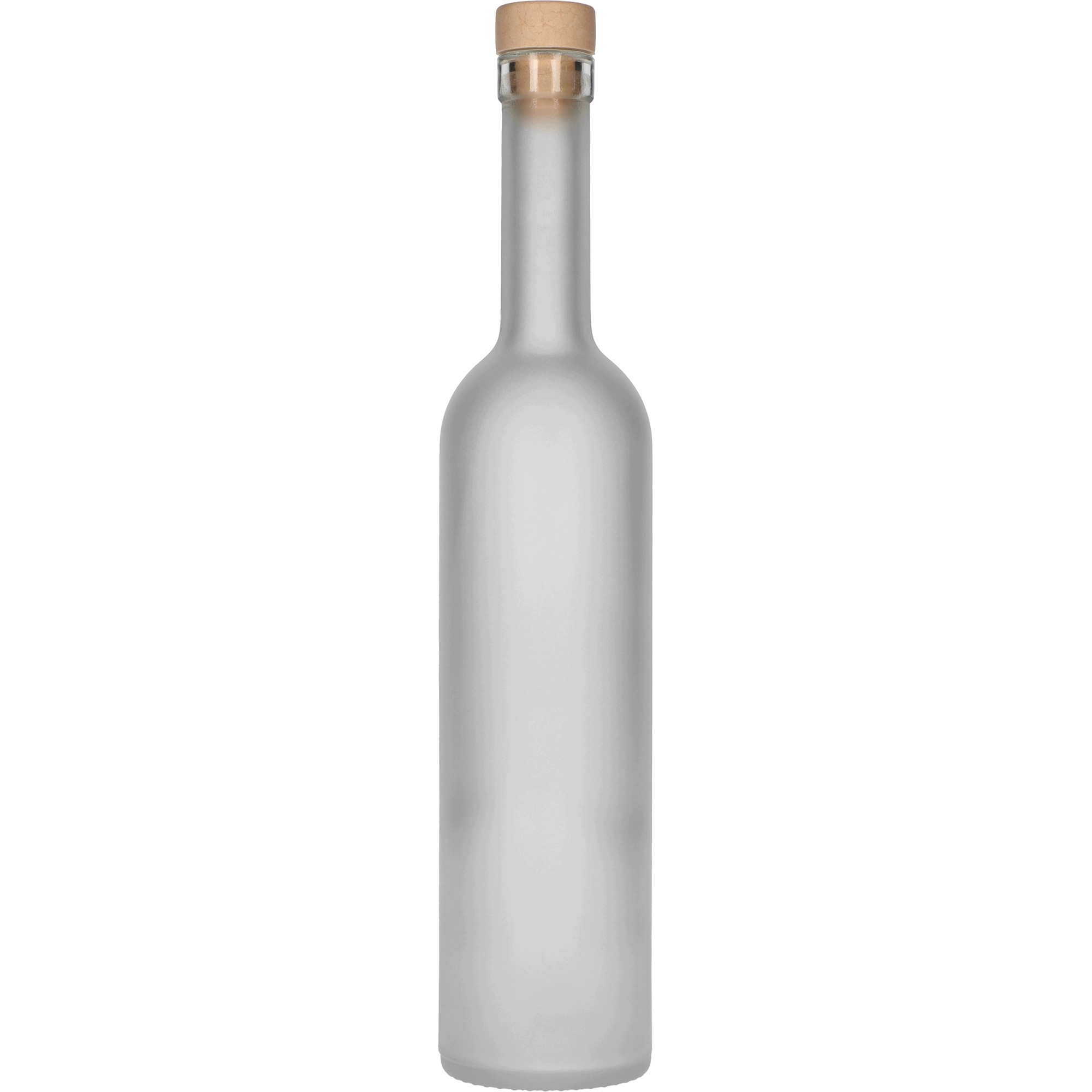 Gefrorene Glasflasche Mit Pilzverschluss, 500 Ml, 1 Stück