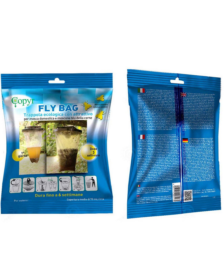 Fly Bag Öko-falle Mit Lockstoff Für Stubenfliege Und Blaufleischfliege
