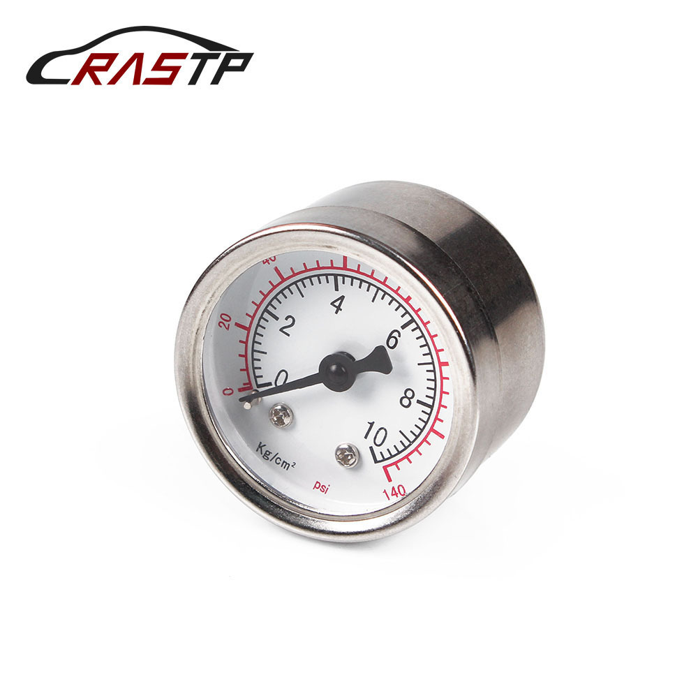 Kraftstoffdruckregler Mit 1/8-npt-gewinde, Öldruckmanometer, Manometer Für 0–140 Psi, Öl- Und Kraftstoffdruckmanometer