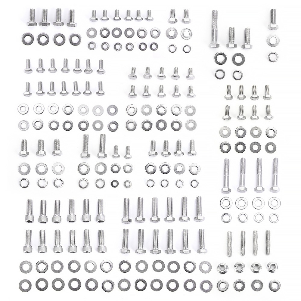 Sechskantschraubensatz Für Chevrolet 265, 283 Und 305sbc Automobilmotoren.