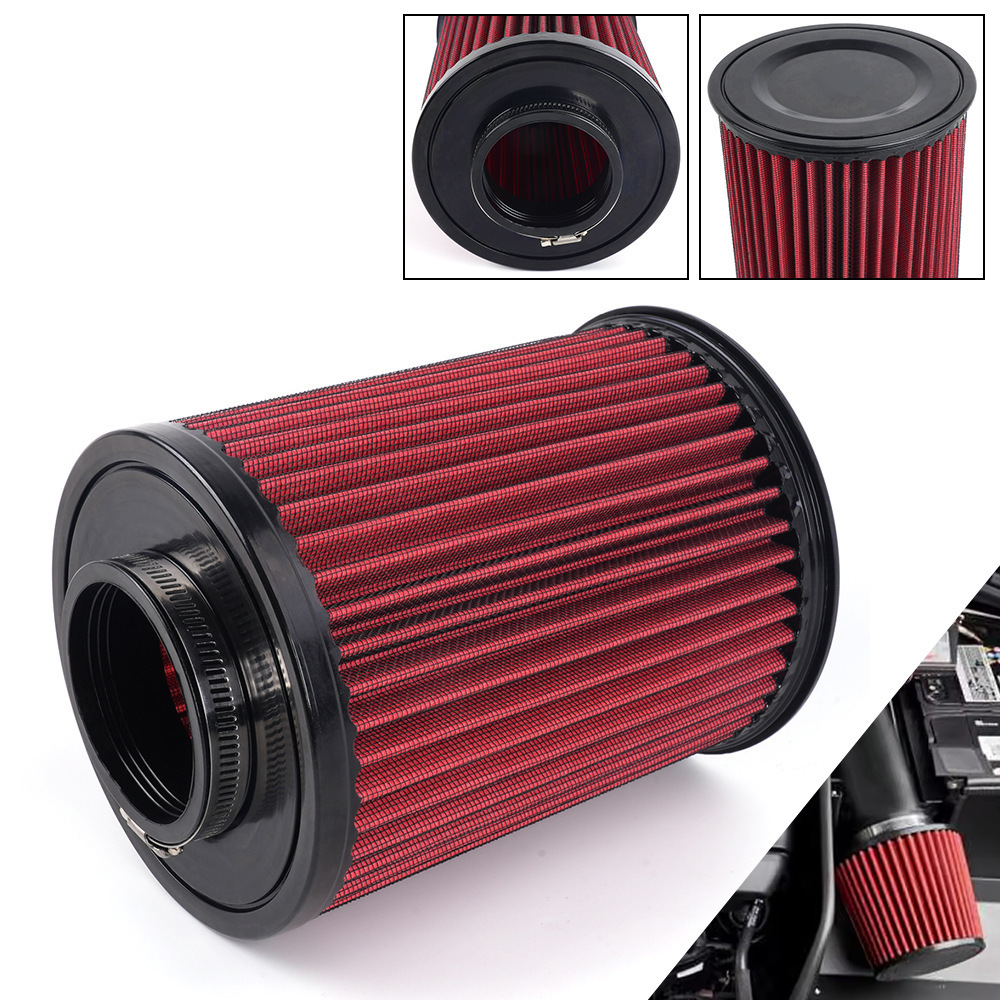 Waschbarer 70-mm-luftfilter Aus Aluminiumlegierung, Modell E-2993, Pilzkopf, Sehr Gefragt.