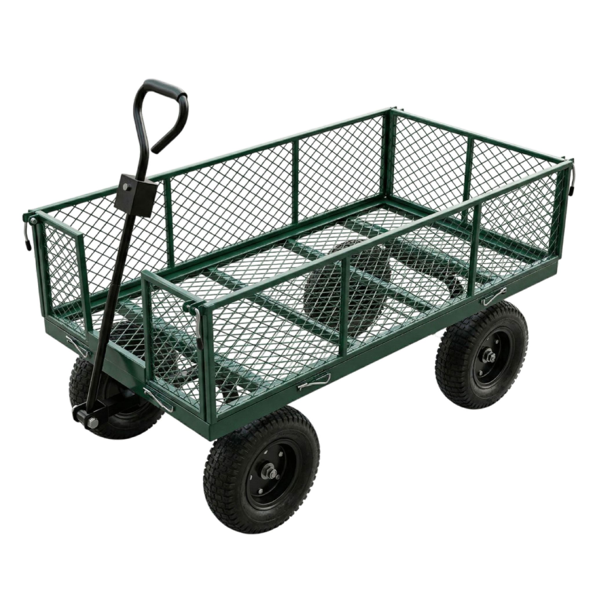 Awtools 500 Kg Gartentransportwagen Mit Lenkachse