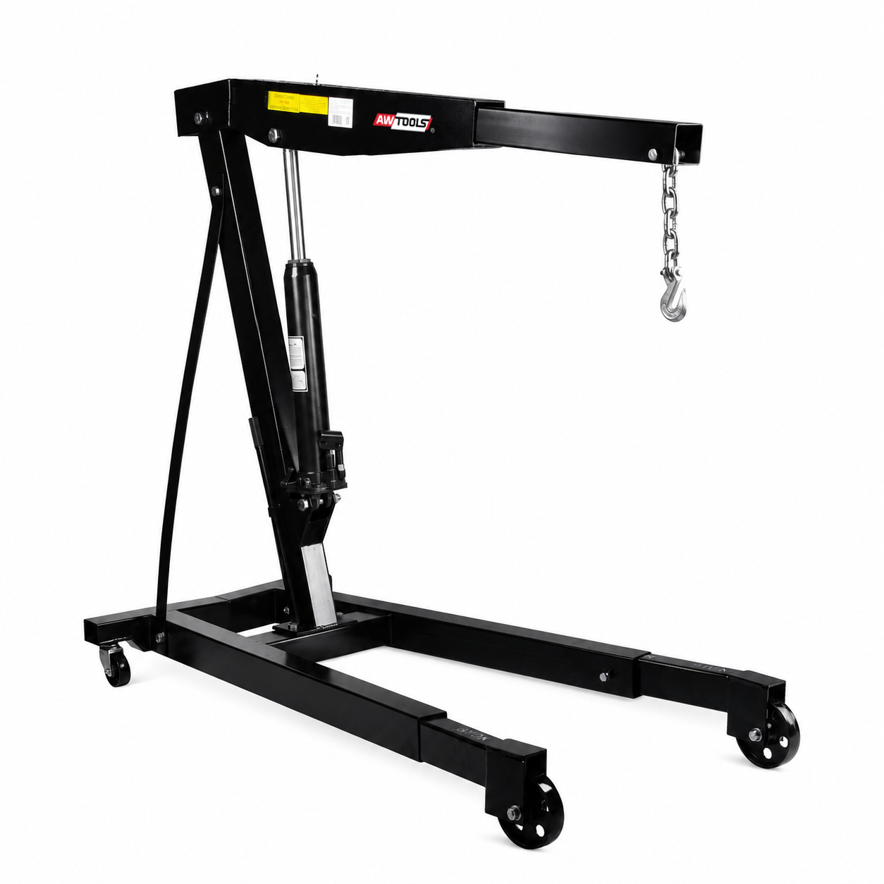 Awtools 3t Aw20048 Klappbarer Motorheber-werkstattkran