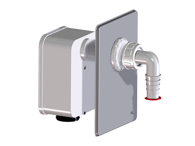 Hl4000.1 Komplettierset Einzelanschluss Zu Waschgeräte-up-sifon Hl4000.0