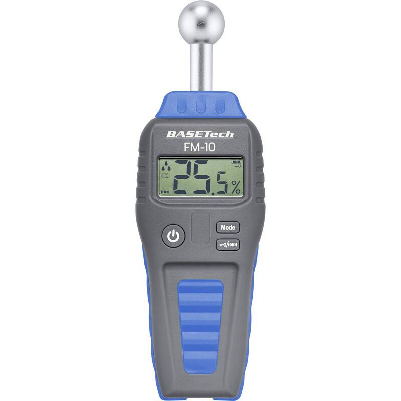 [neuwertig] B-ware Basetech Fm-10 Materialfeuchtemessgerät Baufeuchtigkeit Baustoff Holzfeuchte