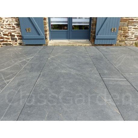 Terrasplaten In Leisteen 80x80 - 15 M² - 24 Stuks