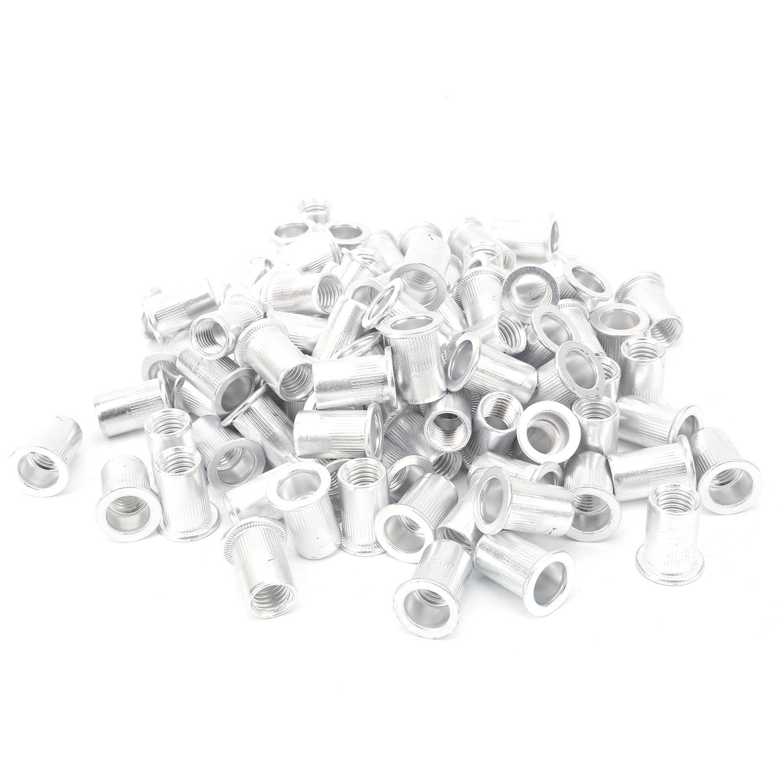 100 Aluminium-flachkopf-zugnietmuttern, Vertikal-hardware-zubehör Wj-30045m10