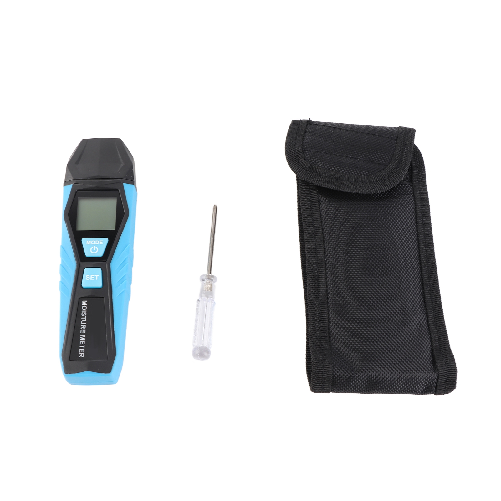 Tragbares Holzfeuchtemessgerät, Digitales Mini-lcd-thermo-hygrometer, Feuchtigkeitsdetektor Für Holz Und Materialien