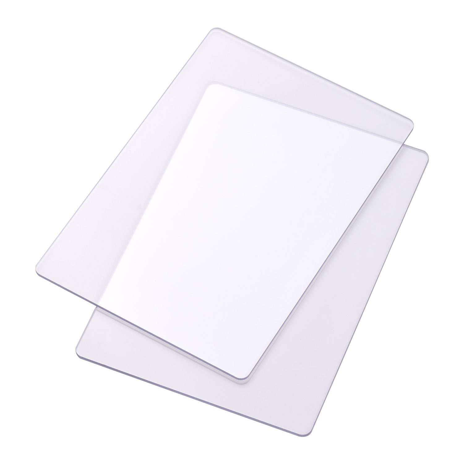 Set Mit 2 Transparenten Polycarbonat-schneideplatten, 3 Mm Dick, Ersatzzubehör Für Stanz- Und Prägemaschinen, Für Bastelarbeiten, Scrapbooking Und Kartenherstellung, 8,7 X 6,1 Zoll