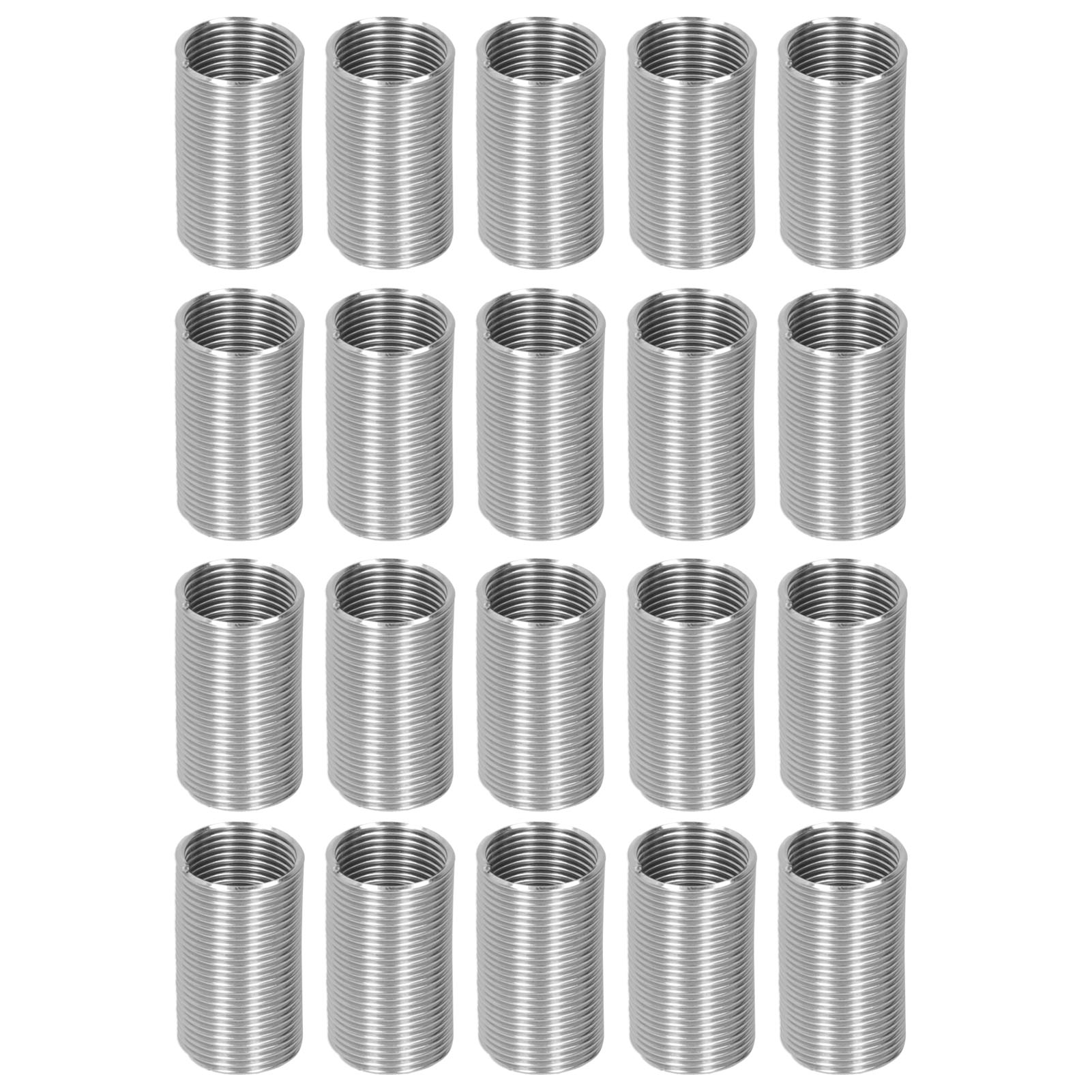 Packung Mit 20 M14 X 1,25 Gewindeeinsätzen Aus Edelstahl 304 Für Gewindereparatur Und 3d-gewindeschneidreduzierung