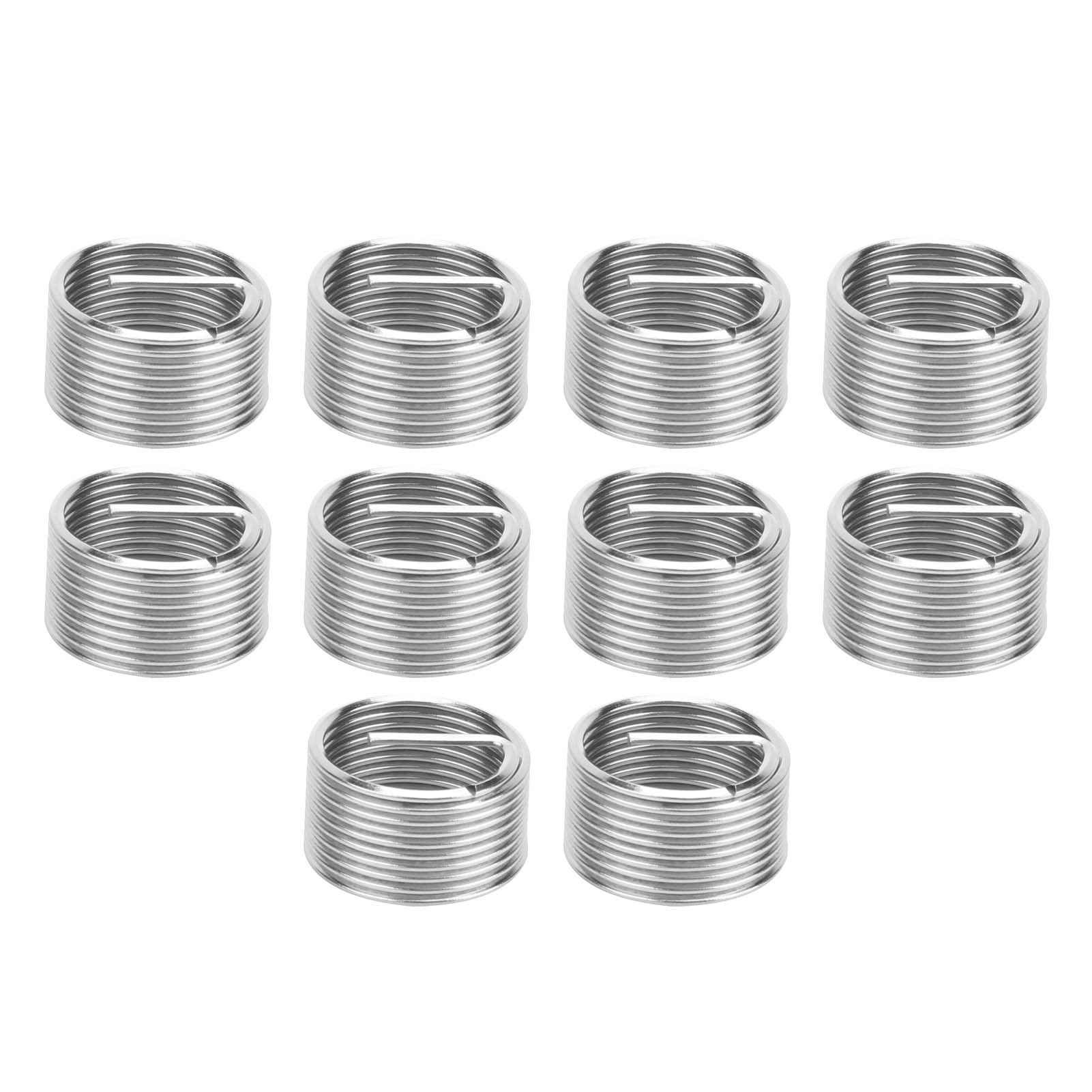 10 Gewindeeinsätze Aus Drahtgewebe, Gewindebuchse, Edelstahl 304, Umrüstwerkzeug M18x1,5x1d