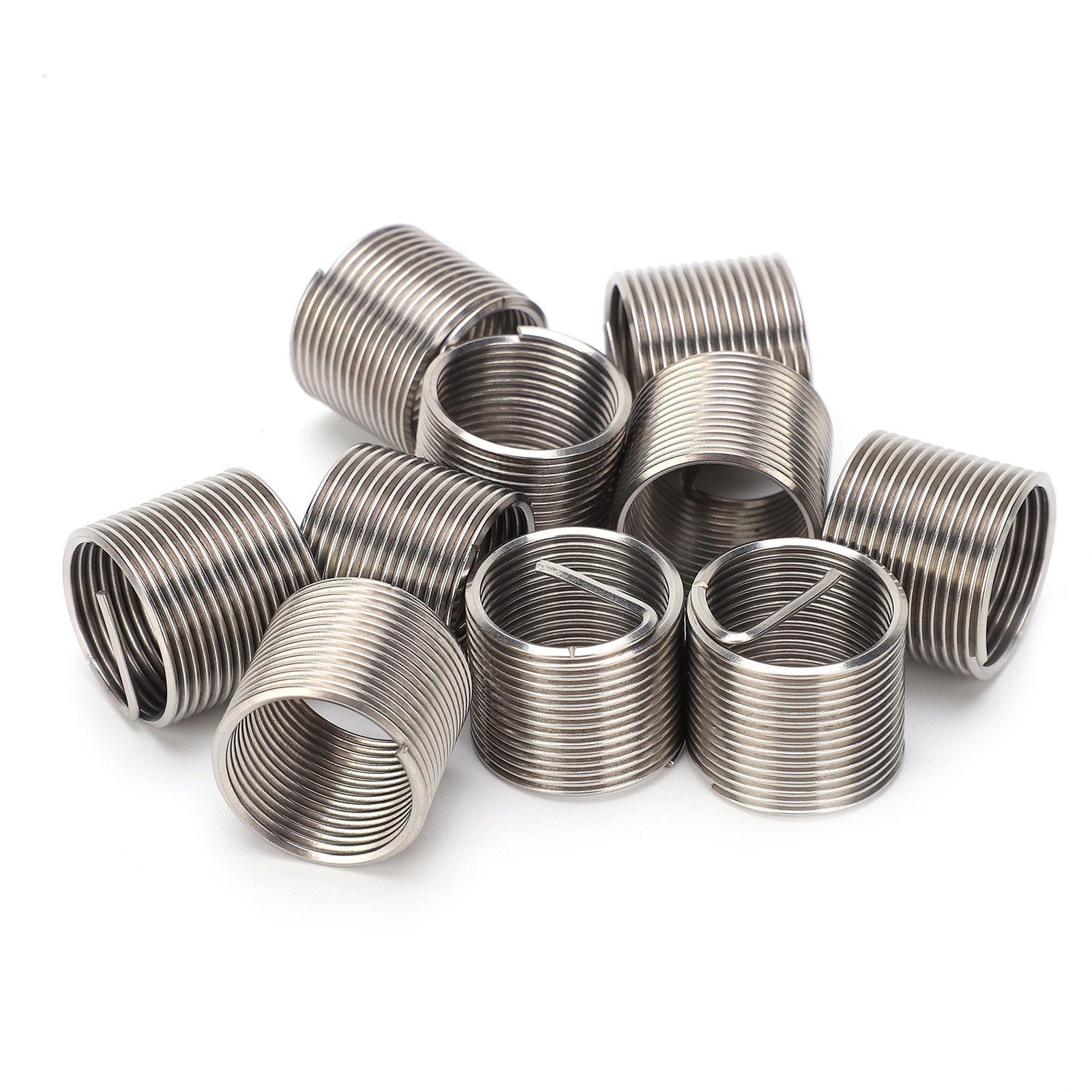 Packung Mit 10 Geflochtenen Gewindeeinsätzen Aus Edelstahl 304 (sus304) Für M18x1,5x1,5d-gewindereduzierhülsen-reparatur-umrüstungs-metrikgewinde