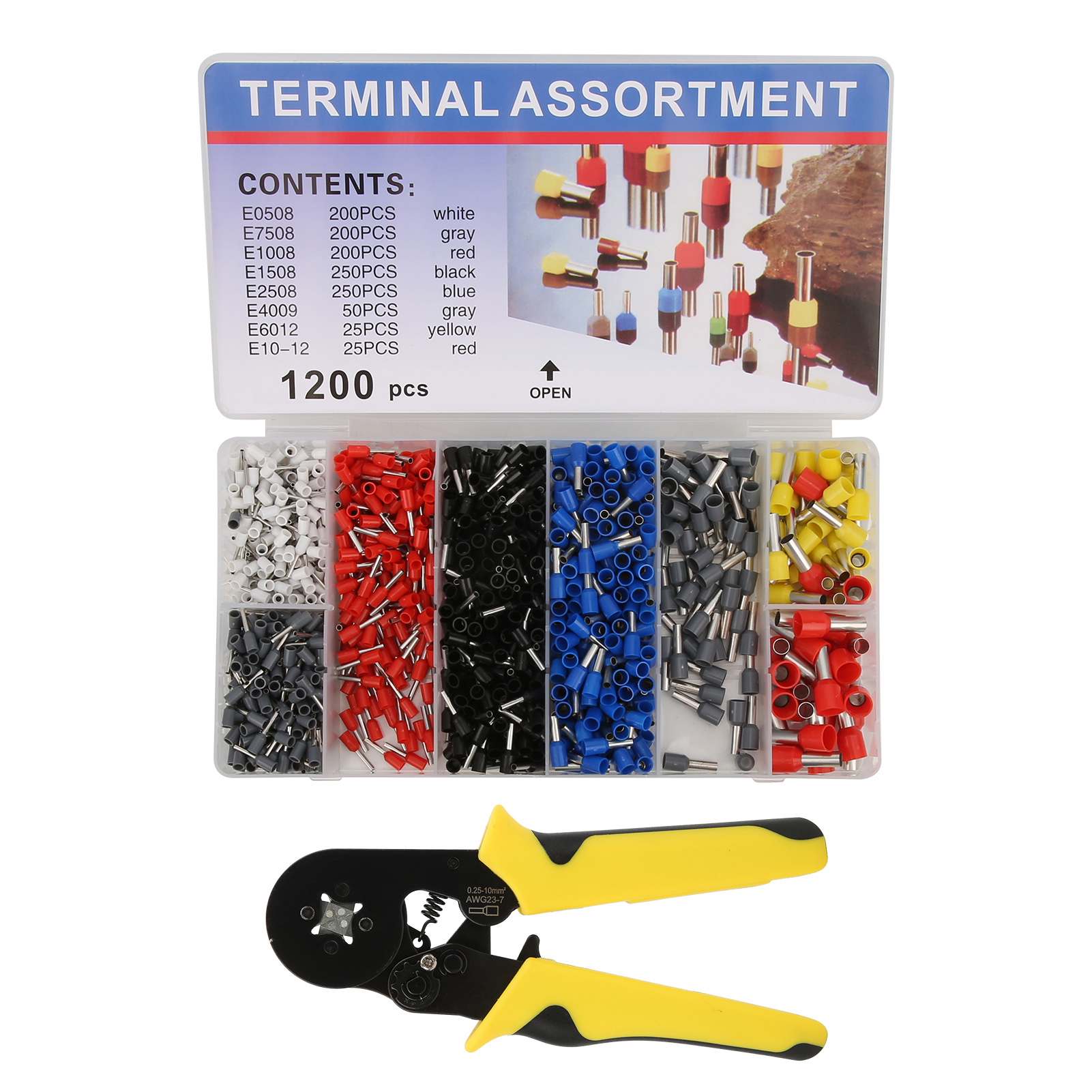 Crimpzangen-set Und Crimp-kit Für Verstellbare Industrieklemmen Und Elektronische Werkzeuge