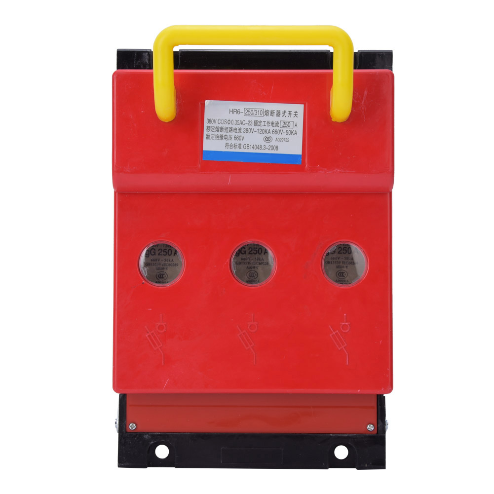 Hr6-250/310 380/660v 250/200a Sicherungstrennschalter Komplett Aus Messing