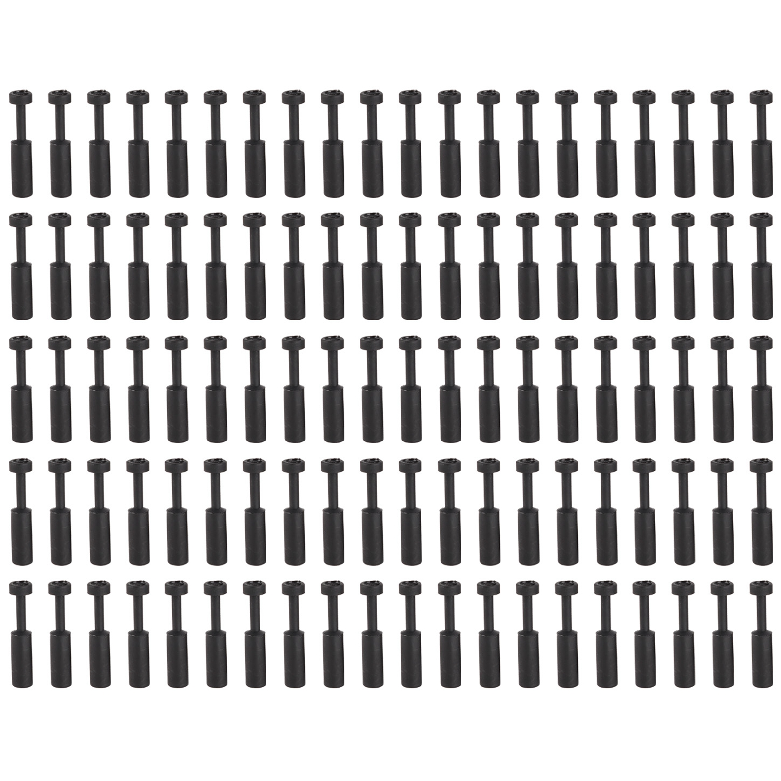 100 Stück Schnellkupplungs-pneumatikschlauchverschraubungen, Schnellkupplungs-rohrverschraubungen Aus Verbundmaterial