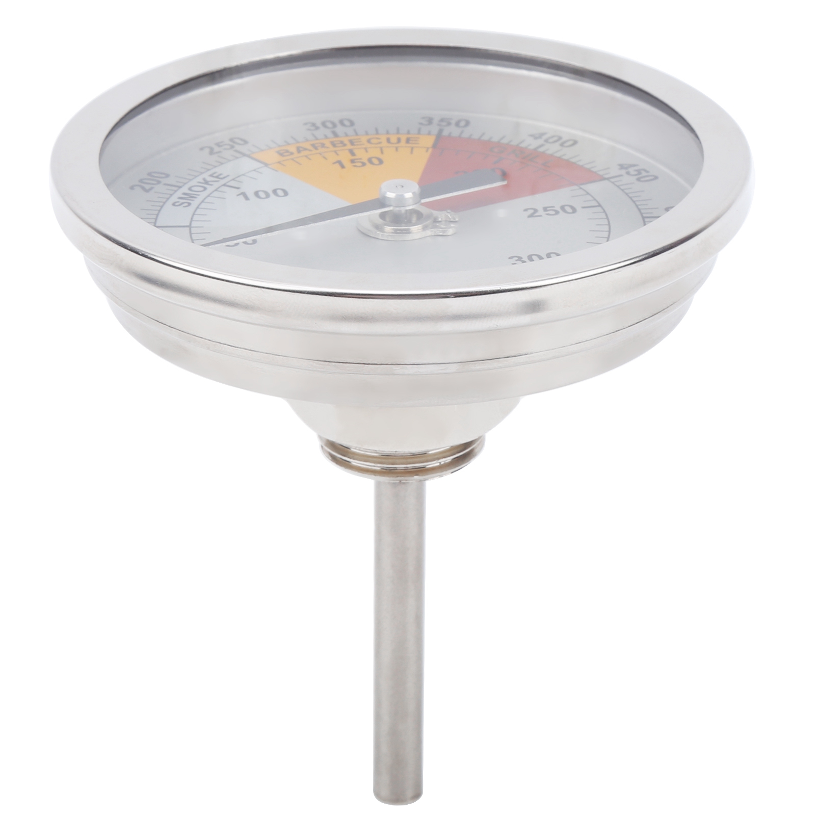Grill- Und Backofenthermometer Aus Edelstahl, 0–300 °c, 1/2 Zoll Npt, Küchenzubehör