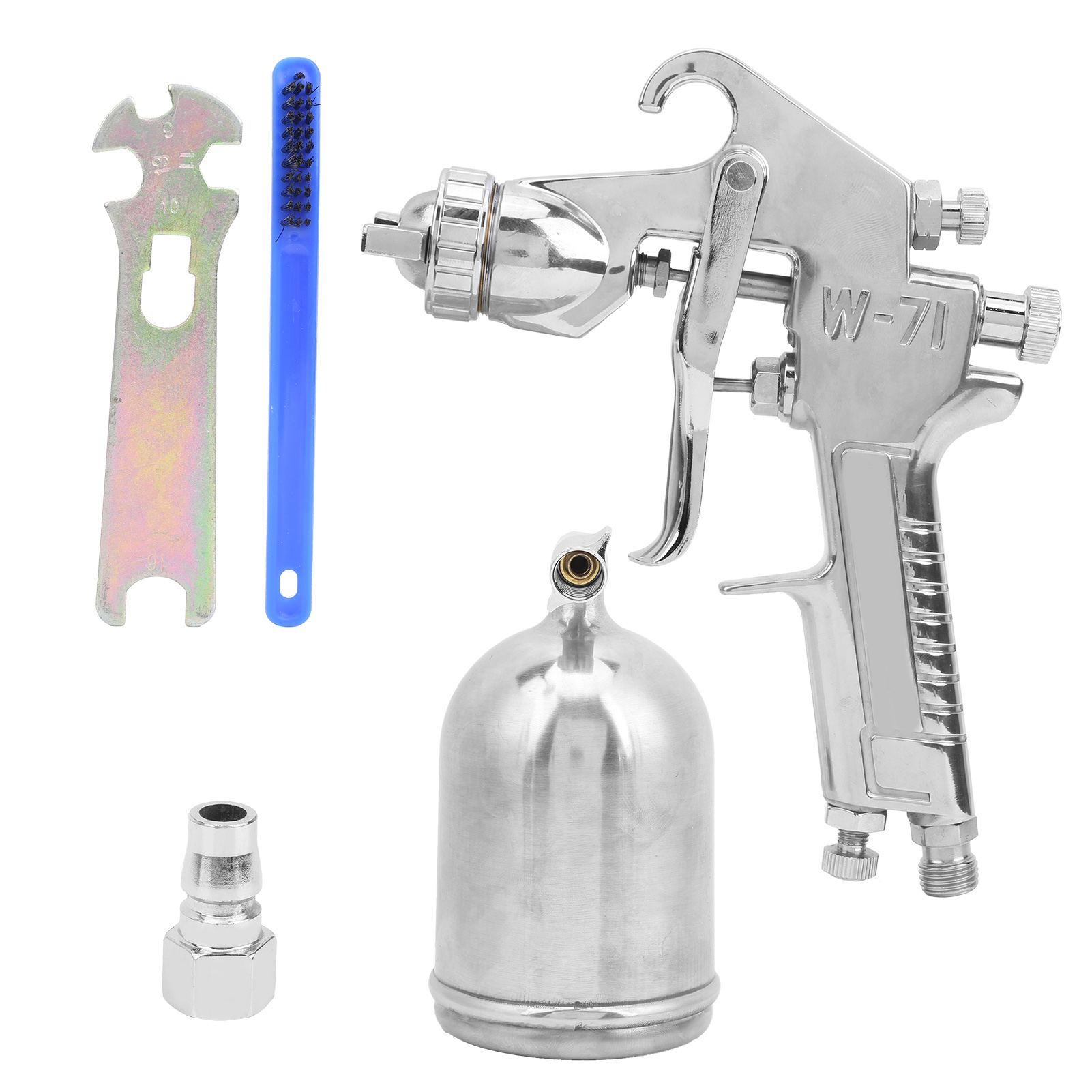 Farbspritzpistolen-set Mit Schwerkraftzufuhr Und 1,5-mm-düse, W-71 (japanischer Stil), Druckluftwerkzeuge, Hardware