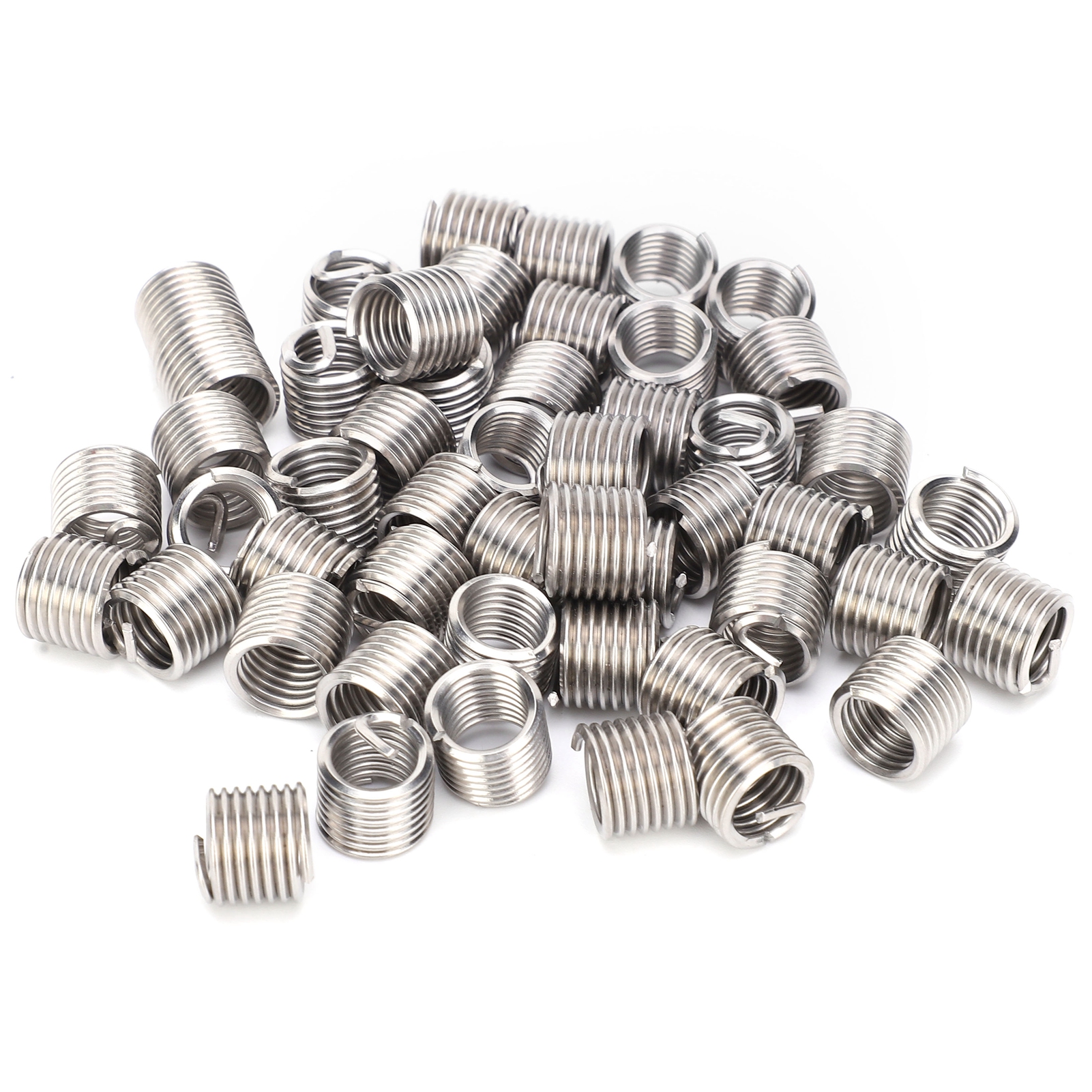 Packung Mit 50 Geflochtenen Gewindeeinsätzen, Edelstahl 304 (sus304), M10 X 1,5, 1,5d Gewindebuchse, Mutter- Und Schraubenreparatur