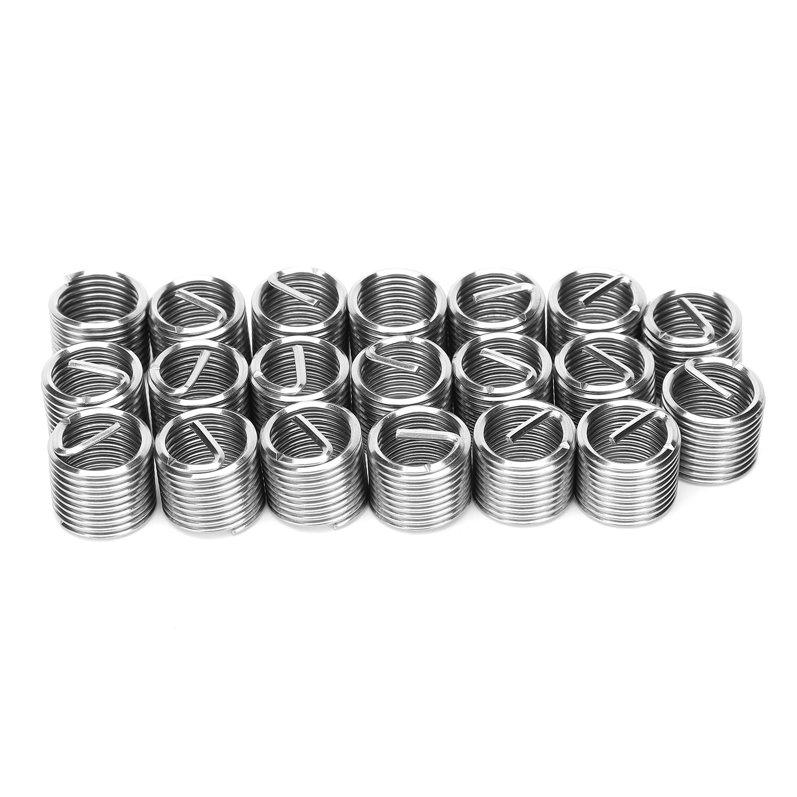 20 Stück Gewindereparaturhülsen Aus Edelstahl 304, Gewindeeinsatz M12 X 1,5 1,5d