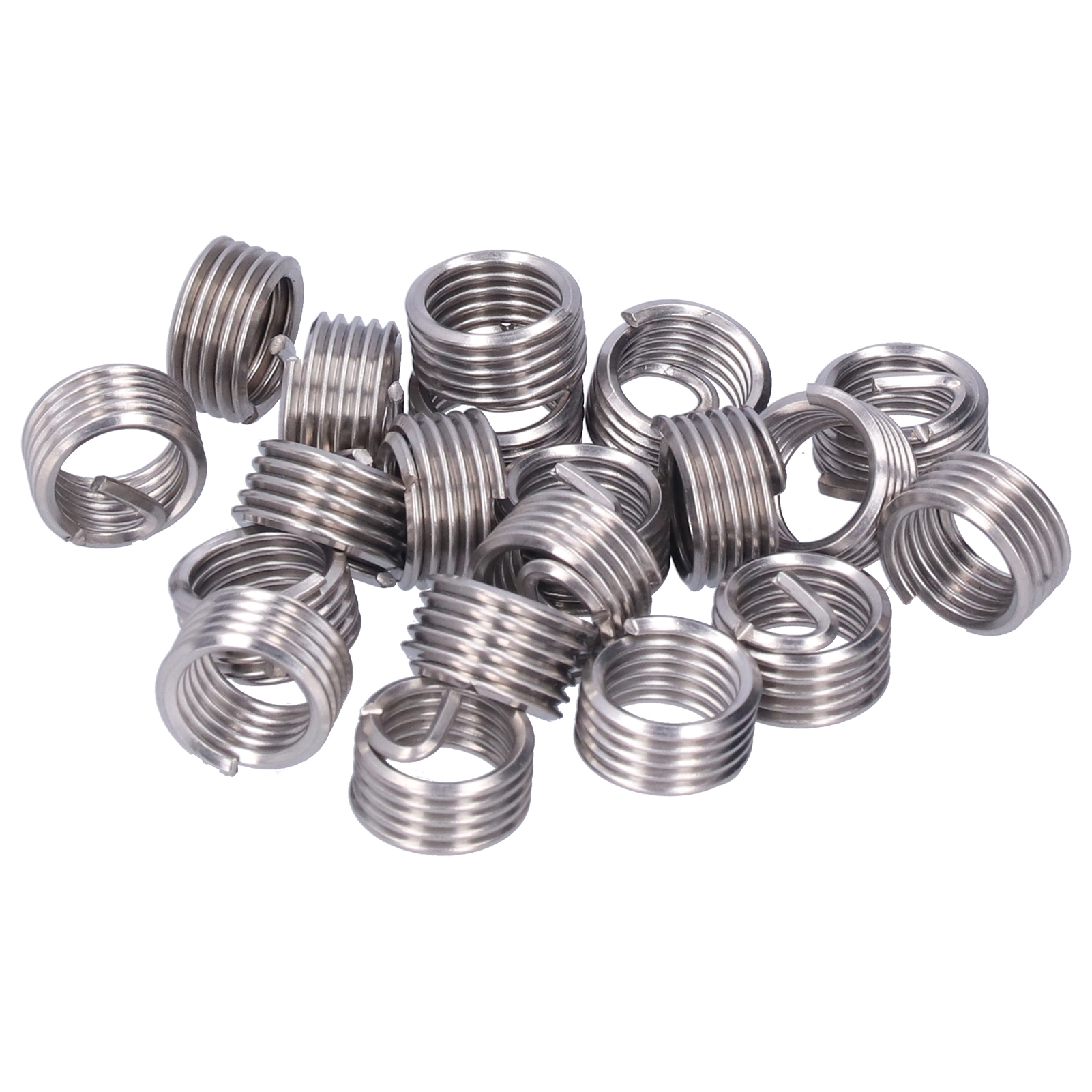 20 Stück Gewindeeinsätze Aus Geflochtenem Edelstahl 304, M12 X 1,75 Gewindebuchse, Reparaturschraube, 1d