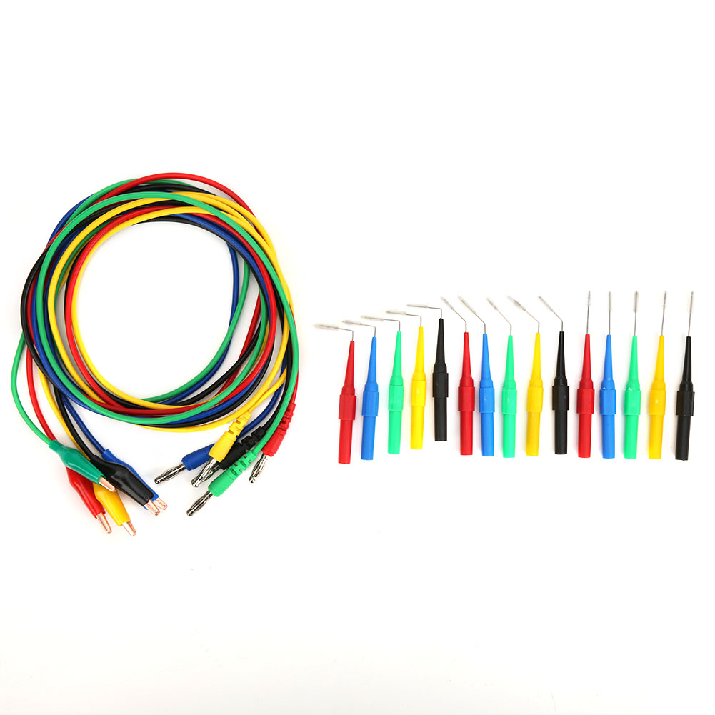 P1920 Prüfset Mit Bananenstecker-prüfleitungen Und Prüfspitzenklemmen Für 4-mm-bananenstecker Zur Elektrischen Prüfung